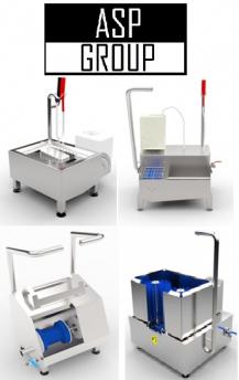 Станции мойки и дезинфекции обуви (не проходные)  ,   "ASP-group" модели ASP-L